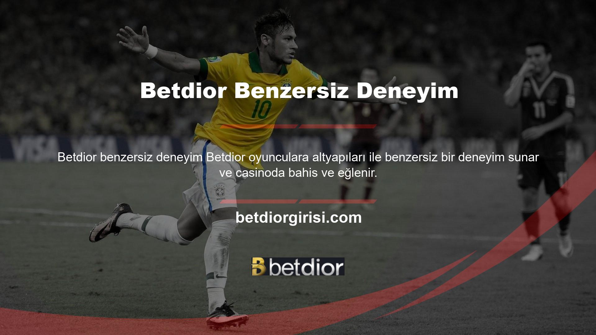 Oyunlar bölümü, bingo, slot, casino oyunları, spor bahisleri, canlı bahisler ve canlı casino oyunları gibi farklı oyun türlerine sahiptir